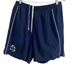Pendleton Navy Blue Athletic Shorts with Logo performance outdoor casual XL